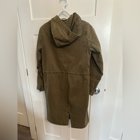 ROOTS | Olive Green Utility Trench Coat - Picture 8 of 12